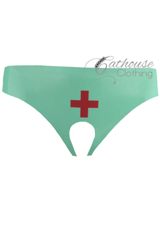IN STOCK Large Clinic open crotch panties