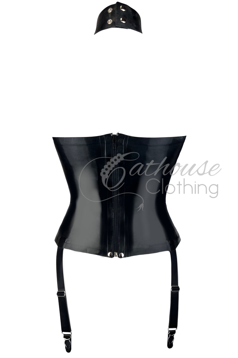 Corset belt with press stud front – Cathouse Clothing