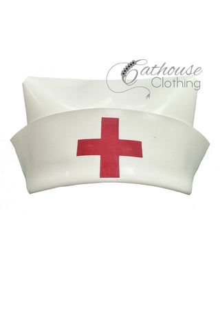 IN STOCK Clinic nurse hat WHITE