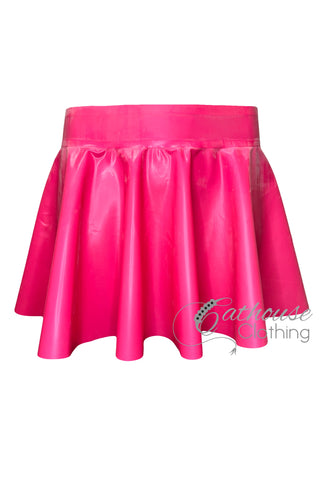 IN STOCK XXX-Large Vibrant Pink micro skate skirt