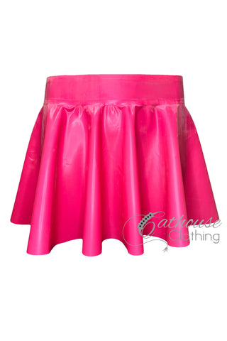 IN STOCK X-Large Vibrant Pink micro skate skirt