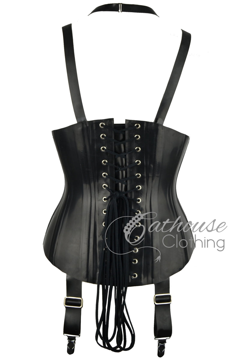 Aphrodite leather underbust corset belt