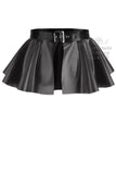 IN STOCK BLACK 26-28" peplum belt