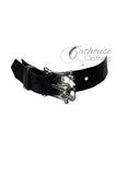 IN STOCK 16-18" gothic skull choker/collar Black
