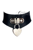 IN STOCK 13-14" Heart padlock Choker