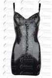 Leopard Panel Mini Dress