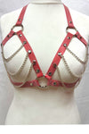 IN STOCK Large RED Dominion chain harness