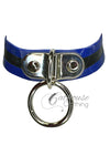 IN STOCK Black/blue 15-19" O-ring collar