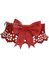 IN STOCK 12-13” Blossom Bow choker