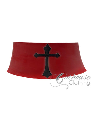 IN STOCK 13-14" Nun choker RED