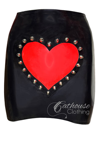 Mercury Heart mini skirt