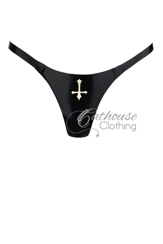 IN STOCK X-Large Nun G-string INVERTED CROSS