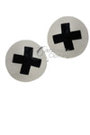 IN STOCK Clinic nipple pasties White/black