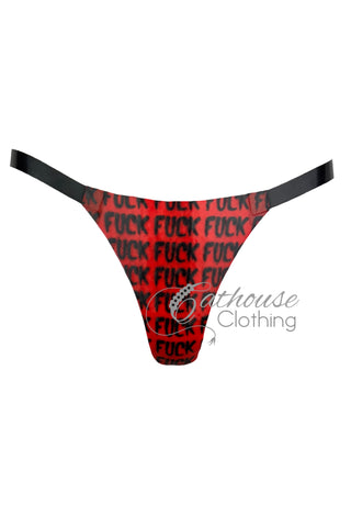 Fuck Print G-string
