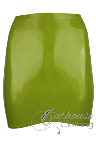 IN STOCK Medium Natural Green mini skirt