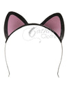 IN STOCK Latex cat ears Black/baby pink