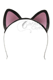 IN STOCK Latex cat ears Black/baby pink