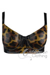 Cheetah bow bra