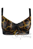 Cheetah bow bra