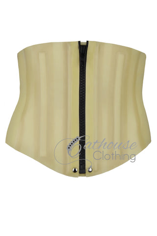 Men’s Translucent zip corset