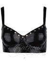 Latex Zoe stud bra