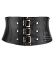 IN STOCK black 28” buckle corset belt