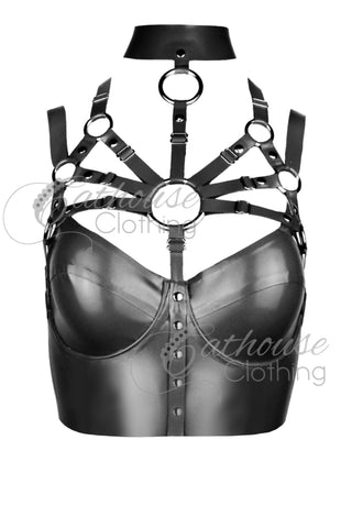 IN STOCK 36c Goddess longline bra top