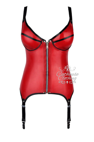 IN STOCK Small/F CUP Red Briana basque