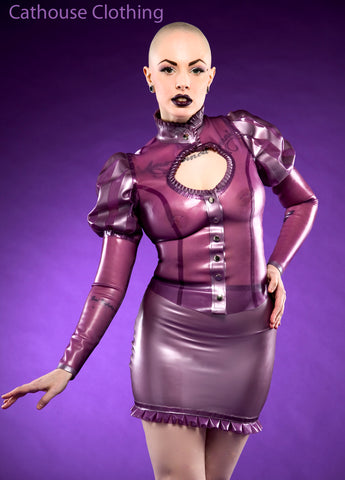 Latex Baroness blouse – Cathouse Clothing