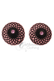 IN STOCK Purple/black Betty nipple pasties