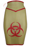 Toxic Medical Pencil Skirt