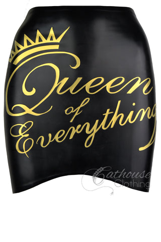'Queen of Everything' mini skirt