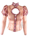 Latex Baroness blouse