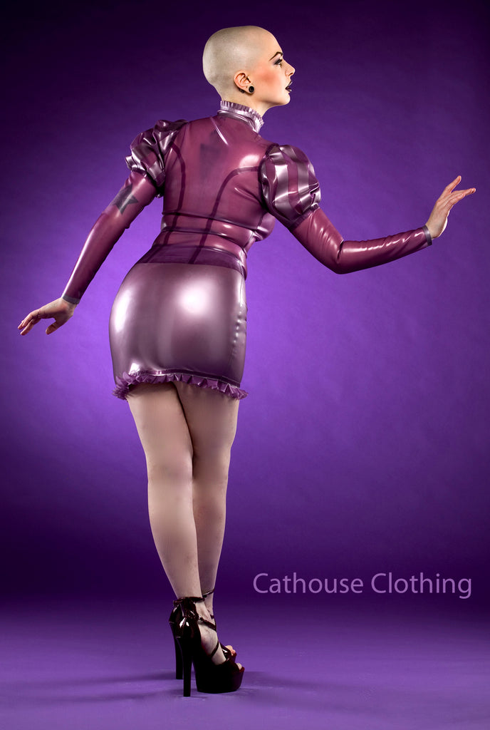 Latex Baroness blouse – Cathouse Clothing