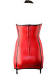 Latex Lois suspender dress