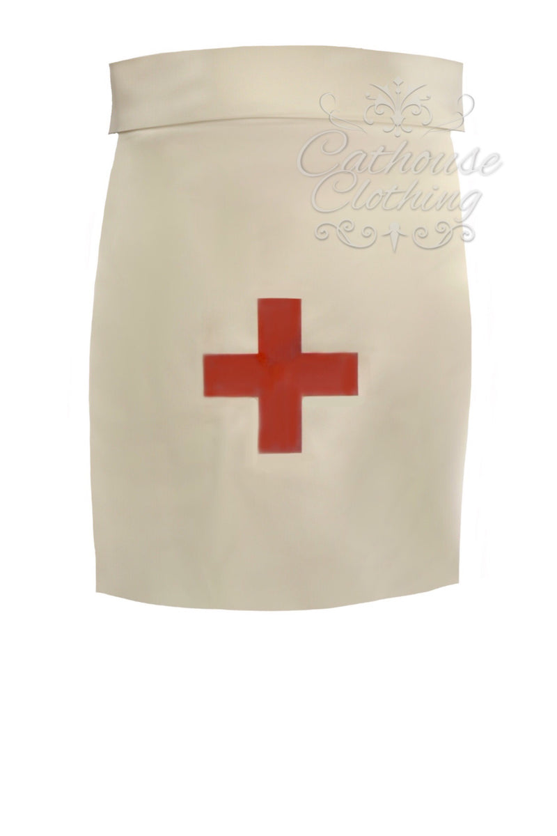 Latex Nurse Apron – Cathouse Clothing